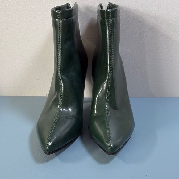 Unbranded Elegant Green Ankle Boots Euro 40 US 9-9.5 - Picture 3 of 8